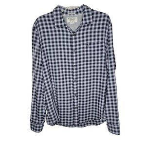 Penquin by Munsingwear Heritage Slim Fit Men's XL Checked Button Down LS Shirt